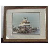 Drum Point Lighthouse MD Photograph Framed