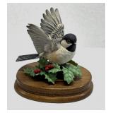 Lenox Fine Porcelain Black-Capped Chickadee Bird
