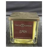 Circle E Candles Lemon Scented 22 oz Jar Candle