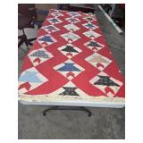 (2) Old Quilts & Throw