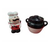 Chef jar & lidded dish