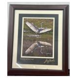 Signed Mutual Admiration Wildlife Print 15"x17"