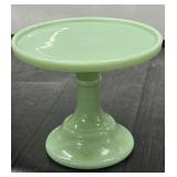 5.5" Mosser Jadeite Green Pedestal Cake Stand