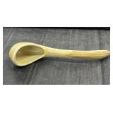 Porcelain Tan Speckled Condiment 8" SERVING SPOON