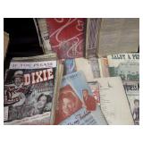 A HUGE Collection of VTG Music Note Books