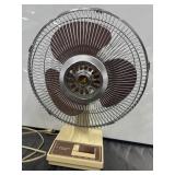 VTG General Electric Oscillating 3-Speed 12" Fan