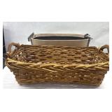 (2) Storage Baskets