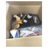 Box with Assorted Kitchen Ware