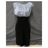 Sz 6 AB Studio Cocktail Dress featuring a Pewter G