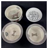 (2) Pet Bowls