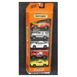NIB 1998 Matchbox Coca-Cola 5-pack Gift Set