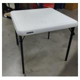 Lifetime Square-Fold Out Cards Table/ Kids Table