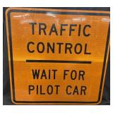 36"x36ï¿½ Reflective Traffic Control Sign