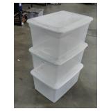 STORAGE BINS (3)