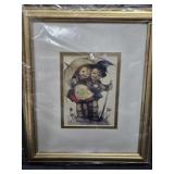 NIB Framed Vintage Print titled "Sunny Hours"