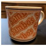 Vtg Samboï¿½s Restaurant Coffee Mug Cup 1970's
