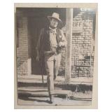 11.5' x 14' Framed Photograph of John Wayne in