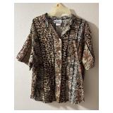 Sz: S, Teddi, Short Sleeve Shirt