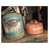 Metal can & tub