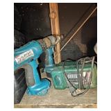 Makita impact & drill & two chargers