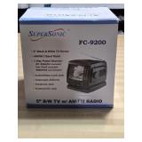 NIB Supersonic FC-9200 5' Portable Black and