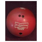 VTG Budweiser 'King of Beers' Bowling Ball
