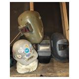 Hard hats & welding helmets