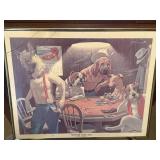 20' x 16' Arthur Sarnoff Framed 'Winner Take All'
