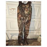 Hodgeman Sz 10 Rubber Boot Waders