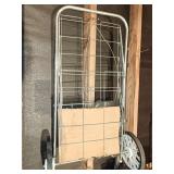 Metal folding cart