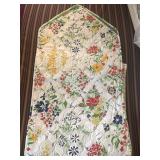 88' Floral Quilted Table Runner