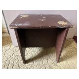 Painted Wooden Step Stool 14.5' x 10' x 14'