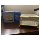 Glass Curio Box 4.5' x 3.5' x 1.5'