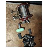 (2) fishing reels