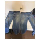 (2) 40x32, Wrangler Men Blue Jeans