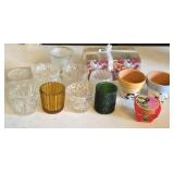 Candle Holders,Candles & Mini Planting Pots