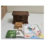 Wooden Jewelry Box, Wooden Duck Box, Phil