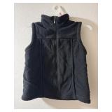 Sz: S, Black Polar Vest