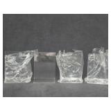 (4) NEW 5x7 Clear Acrylic Sign Holders
