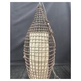 VTG Tiki Hanging Lamp 28"
