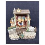 Goebel "Vacation Time", Ceramic Scene Of Children