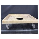 21" x 21" Vollrath Plastic Rack Dolly