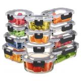 NIB Glass Food Container (24 Pcs)