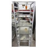 20.4"x70.5, Aluminum Sheet Baking Pan Rack