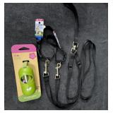 NWT Coastal Pet 2-Dog Adjustable Coupler & (2)