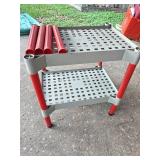 2 Tier Advertising Shelf 25x25x19