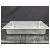 21" x 13" x 4" Stainless Steel Steam Table Pan