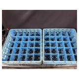 (2) 20" x 20" x 6" Commercial-Grade Plastic