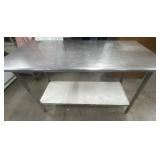 60"x30"x34" SS Commercial Prep Work Table
