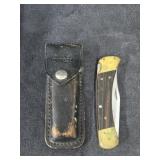 Vintage Buck 110 Folding Hunter Knife